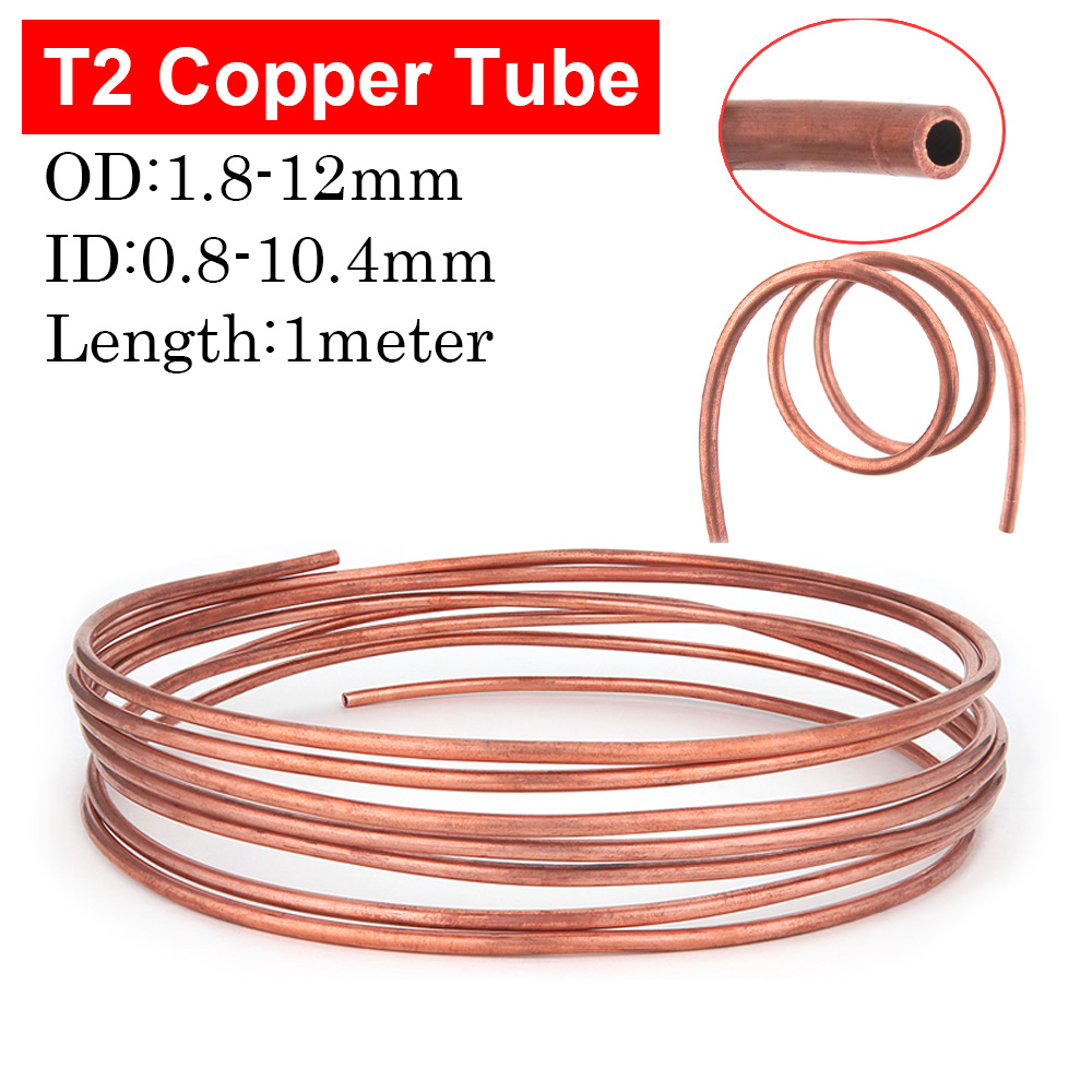 Copper Wire Roll - 1 متر T2 النحاس لينة النحاس