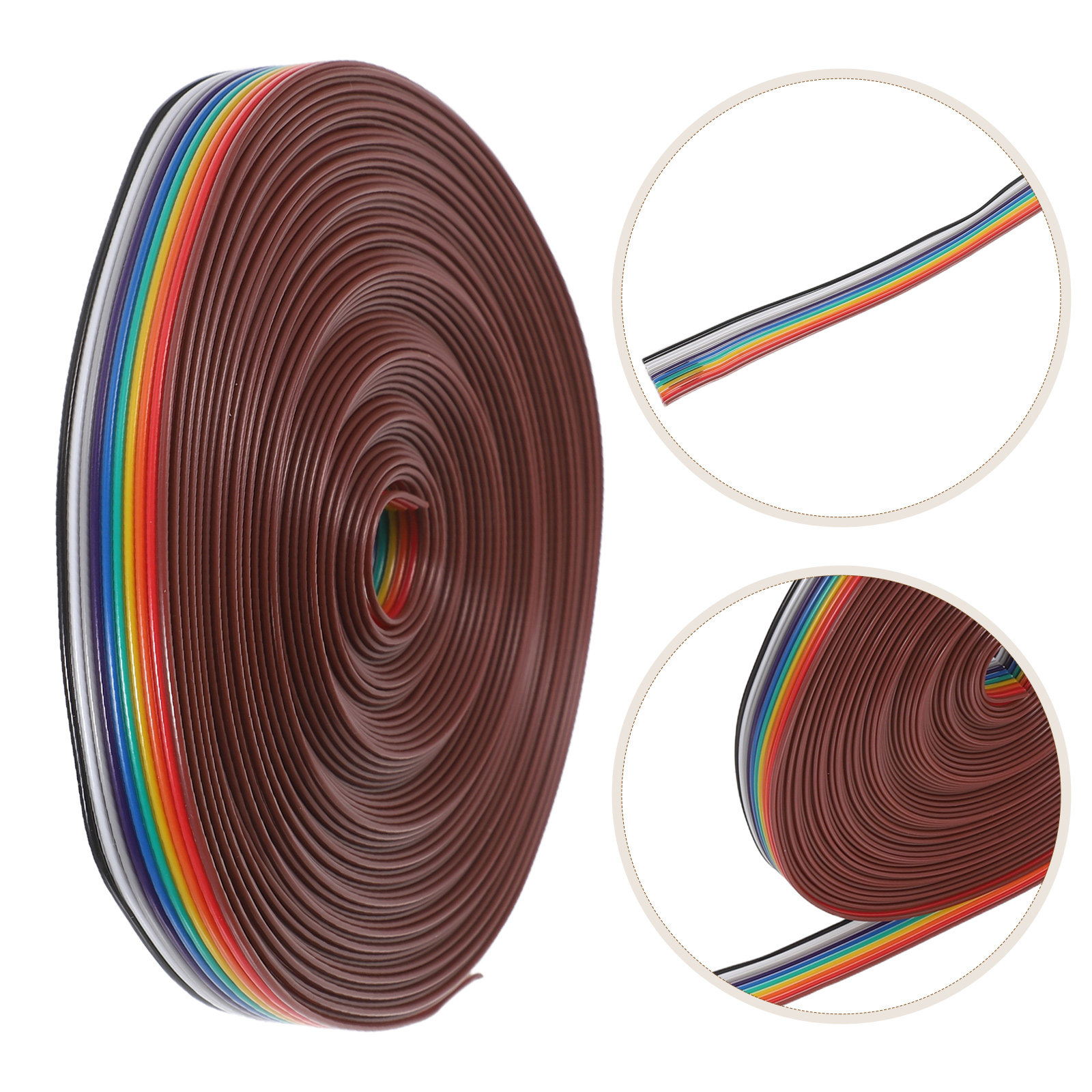 Copper Wire Roll - 1 لفة كابل شريطي مسطح IDC