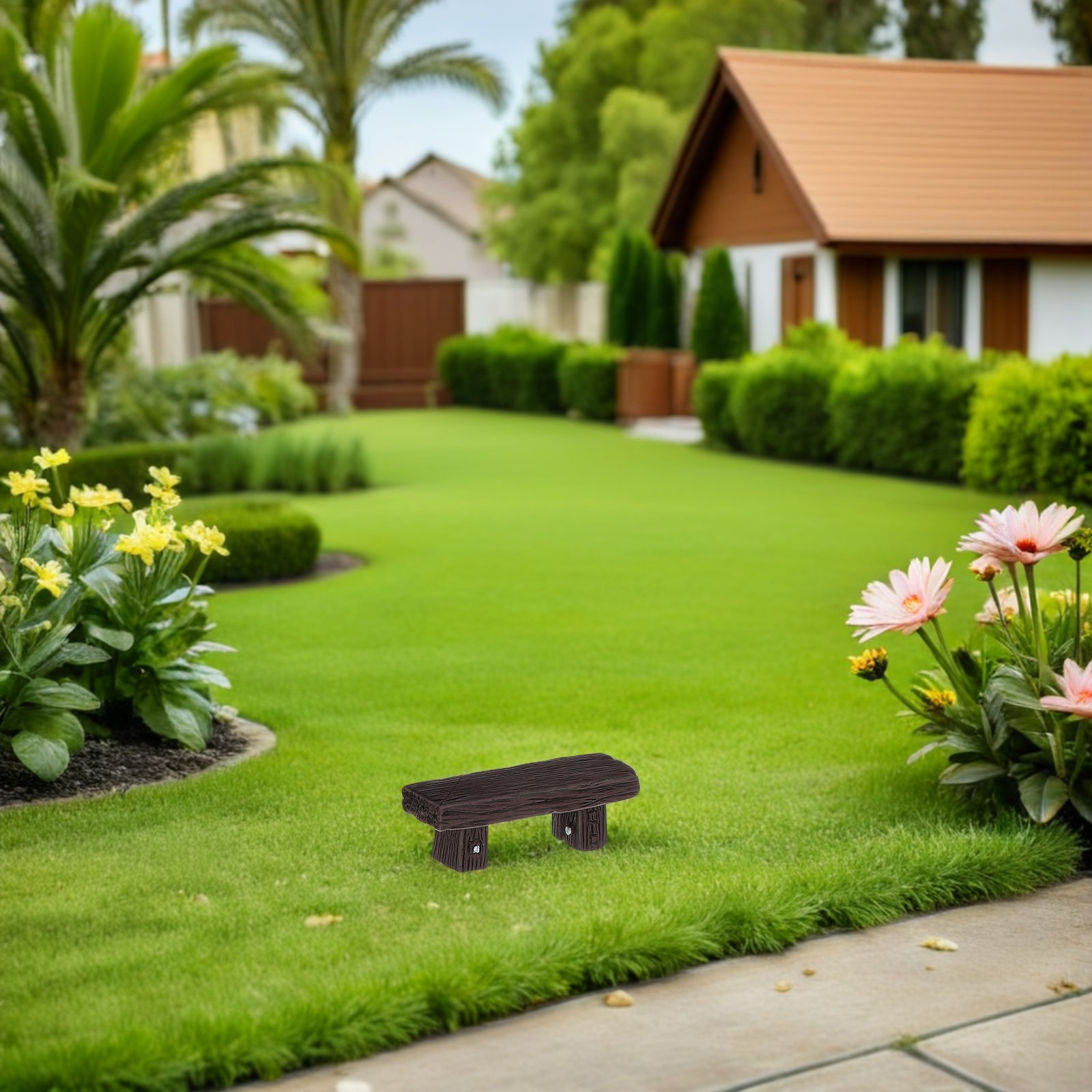 12 قطعة من مقاعد الراتنج المصغ - مراجعة Bonsai Garden Landscape Design وسعره