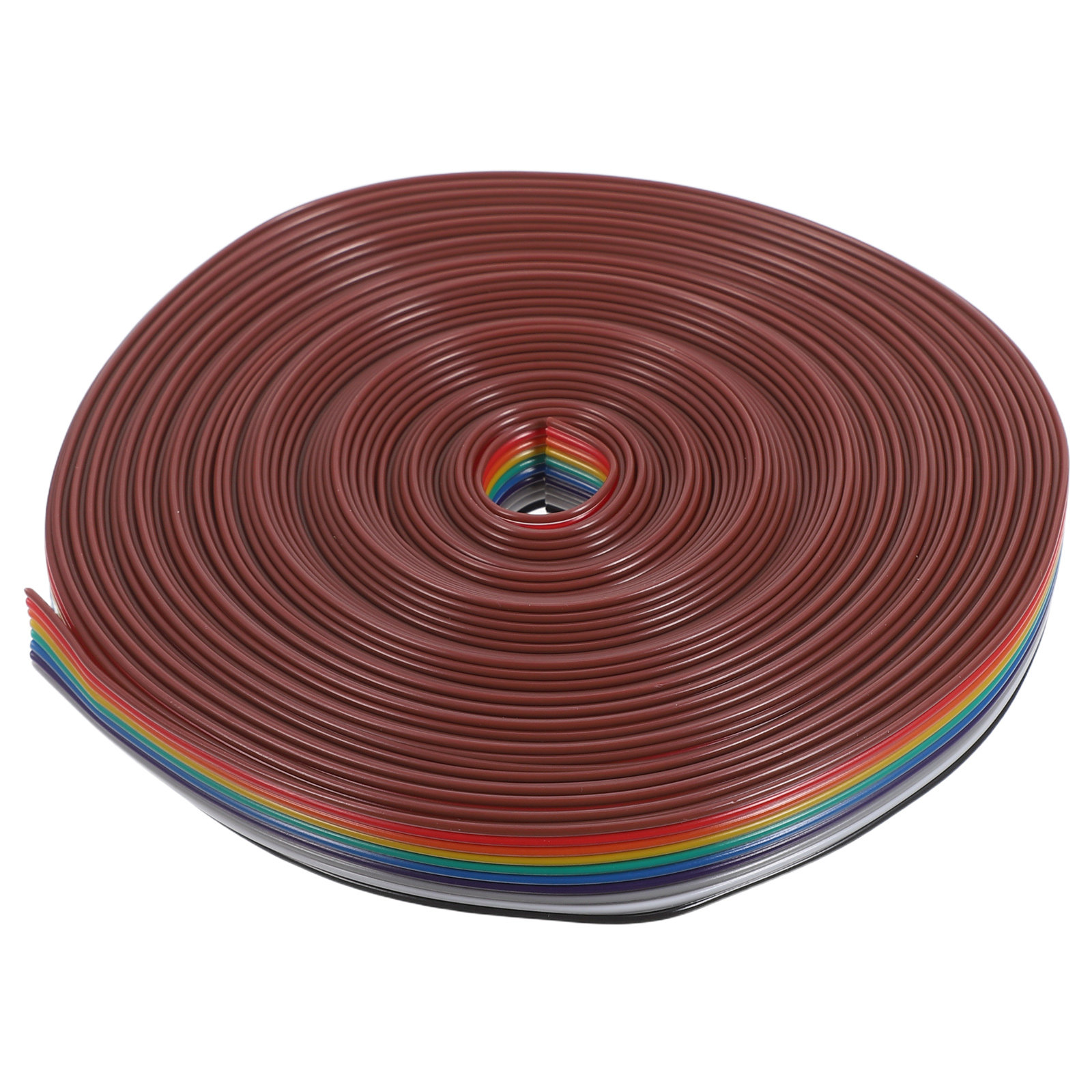 1 لفة كابل شريطي مسطح IDC 10P  - مراجعة Copper Wire Roll وسعره